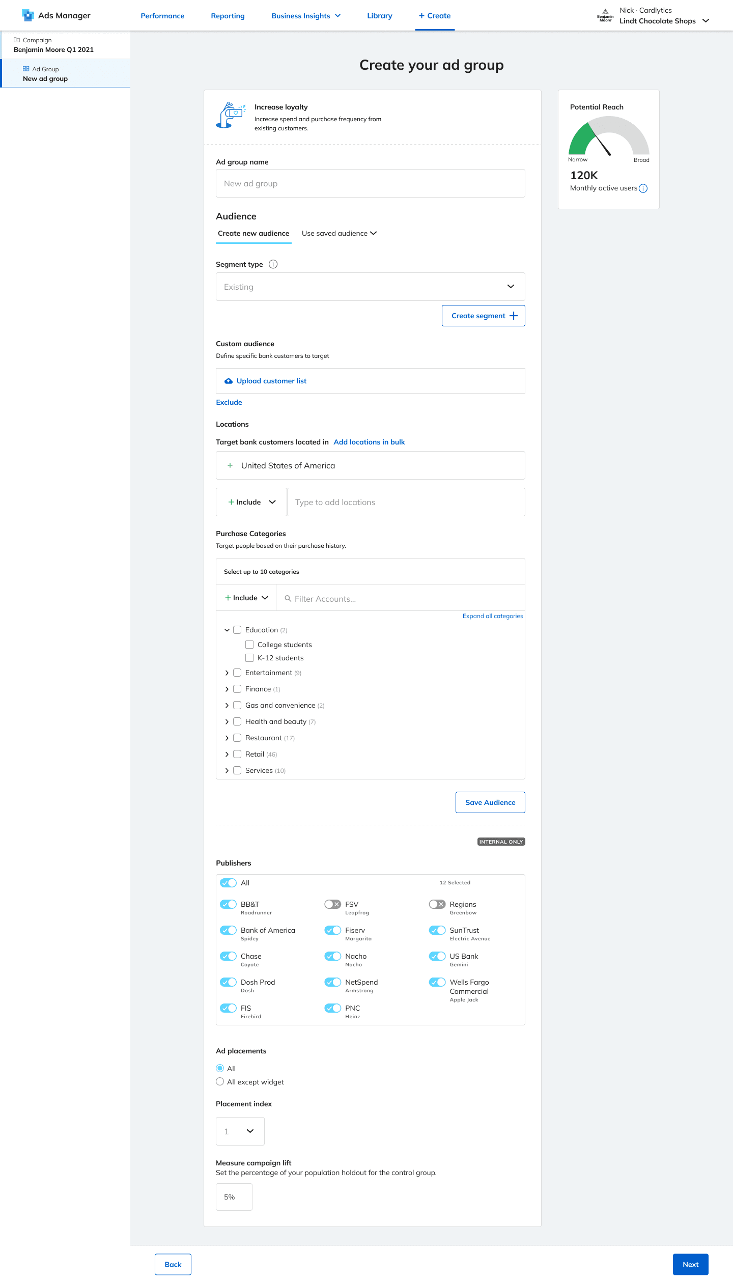 Cardlytics (via AgileEngine) — screen 4