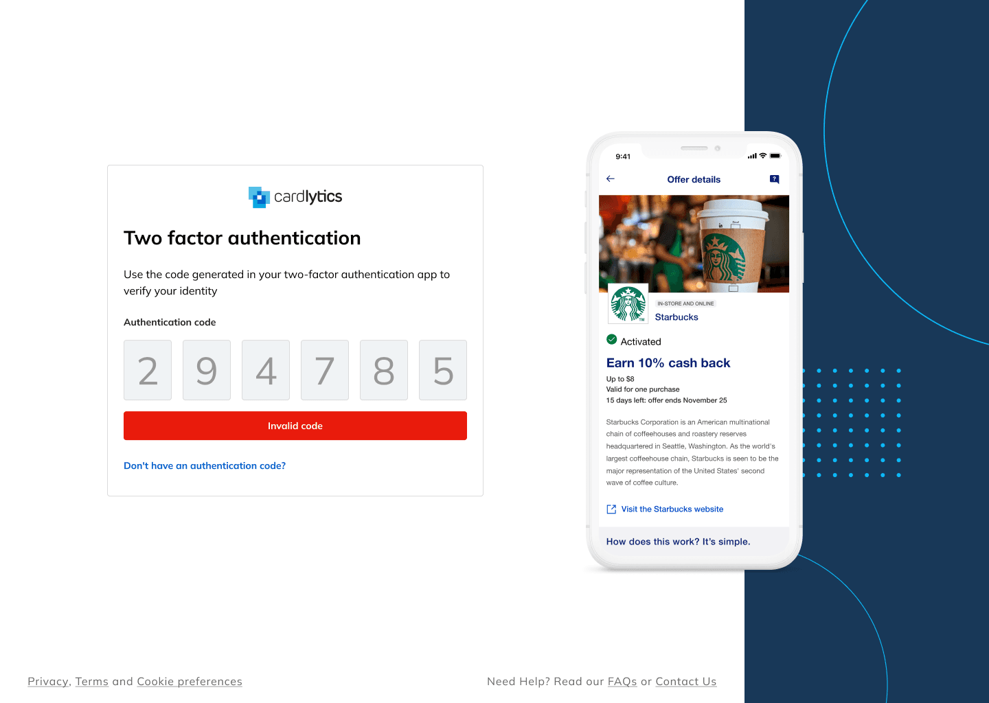 Cardlytics (via AgileEngine) — screen 5