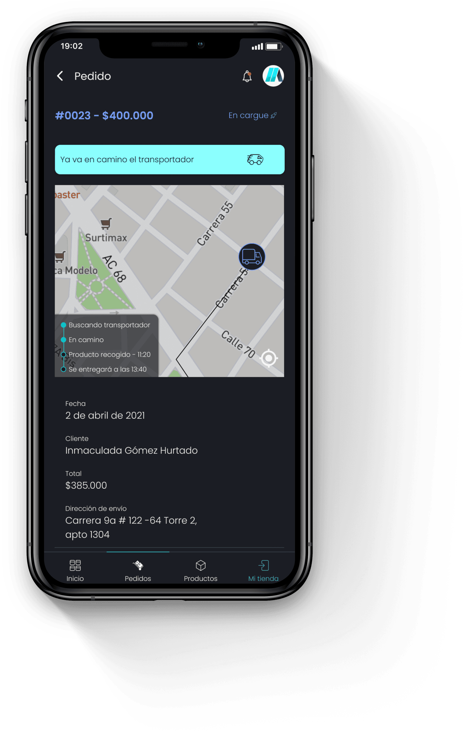 Crecmos — screen 2
