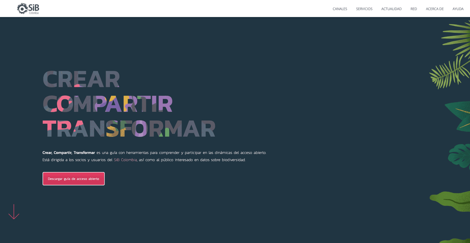 SIB Colombia — Instituto Humboldt — screen 9